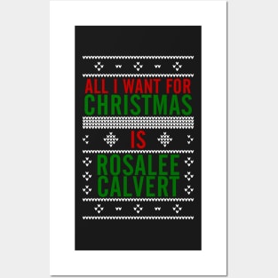 All I want for Christmas is Rosalee Calvert Posters and Art